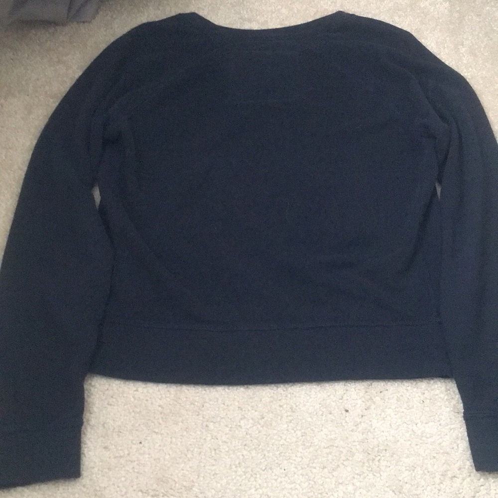 Abercrombie and Fitch navy sweatshirt - Picture 5 of 6